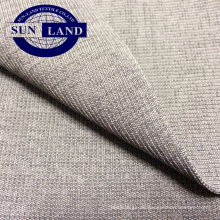 Polyester Spandexgarn gefärbt, 2x2-Ripp-Stoff für Saummanschette